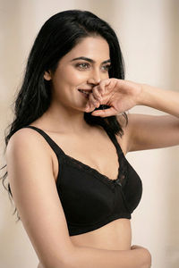 Zivame Double Layered Non Wired 3/4th Coverage Tshirt Bra - Tap Shoe — thumbnail 2